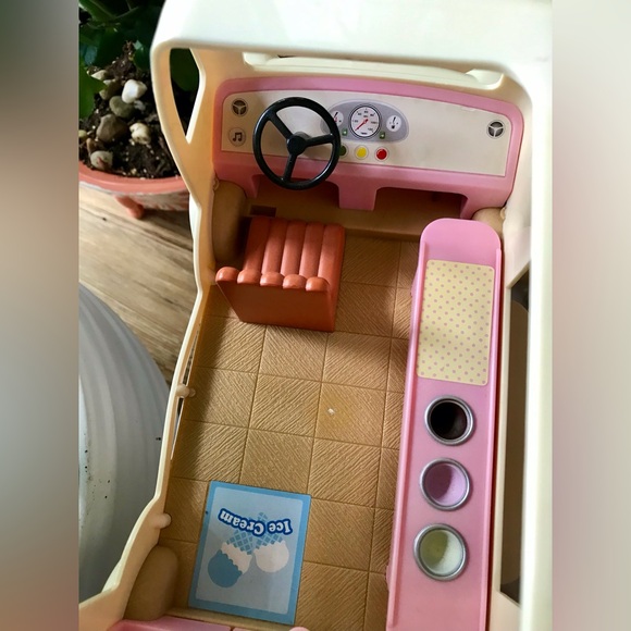 Calico Critters Ice Cream Truck Vehicle Accessories Vehicle Toy Playset Food - Picture 13 of 16